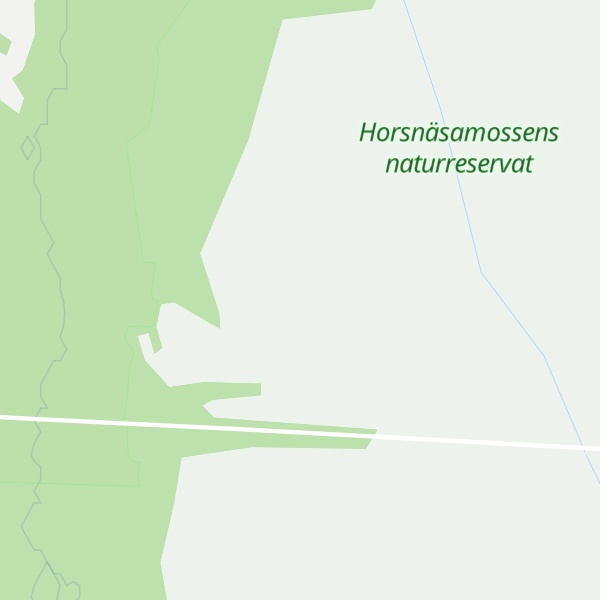Map of Horsnäsamosse