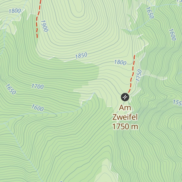Map of Hahnhütte (Jagdhütte)