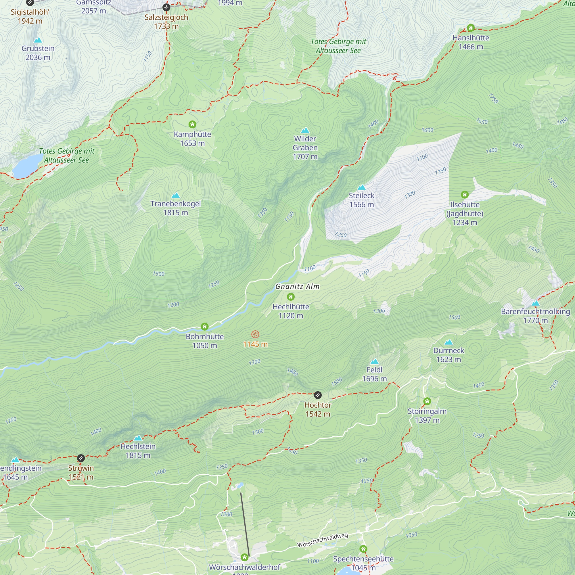 Johnsleitner Hütte map