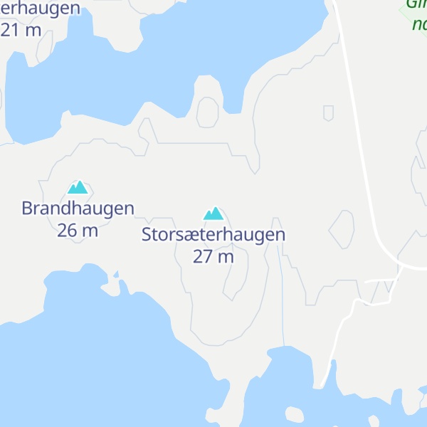 Map of Storsæterhaugen