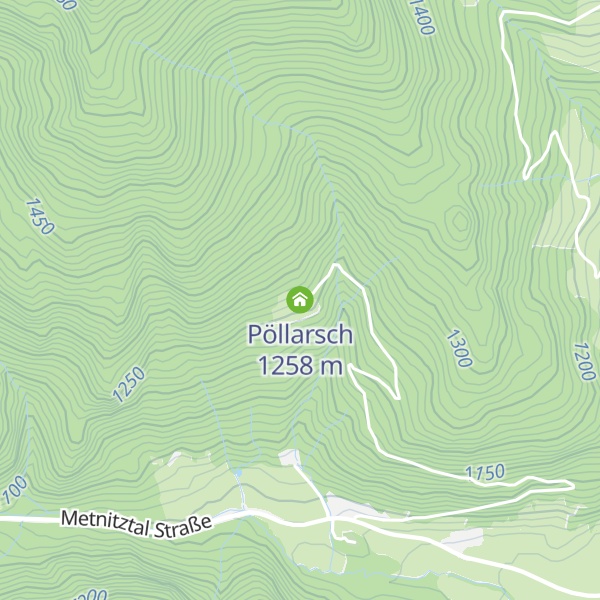 Map of Pöllarsch