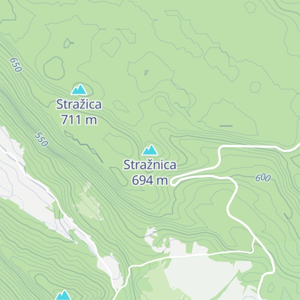Map of Stražnica