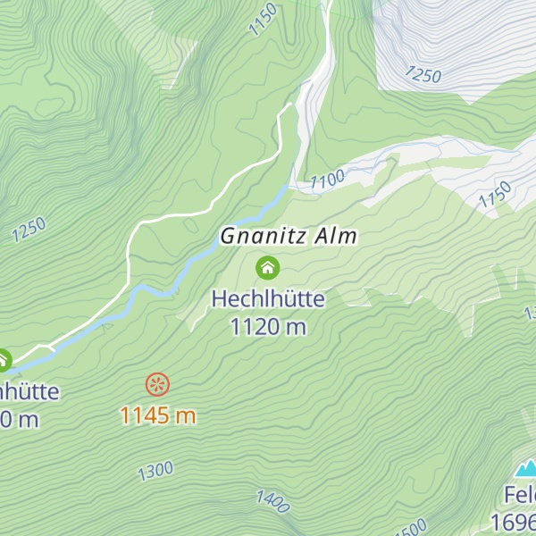 Map of Hechlhütte