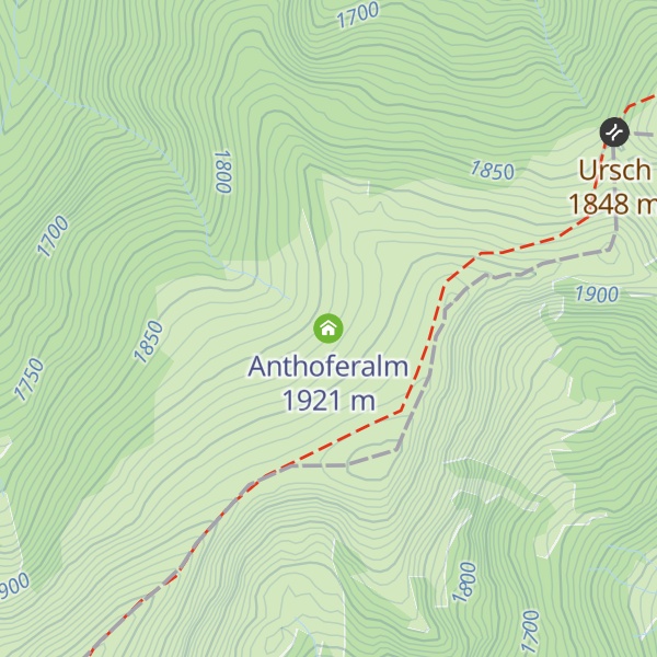 Map of Anthoferalm