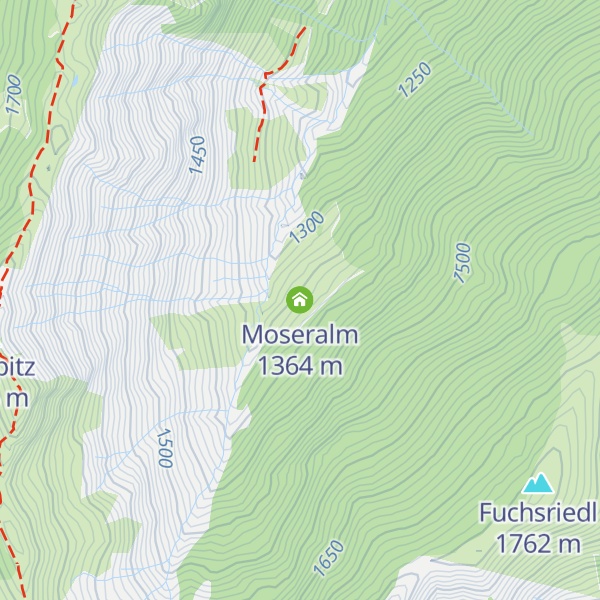 Map of Moseralm
