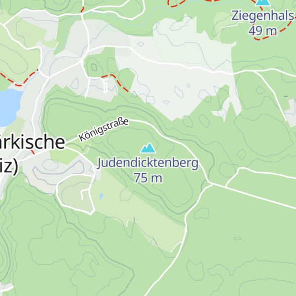 Map of Judendicktenberg