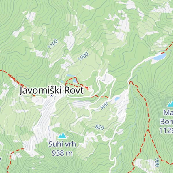 Map of Dom Pristava v Javorniškem Rovtu