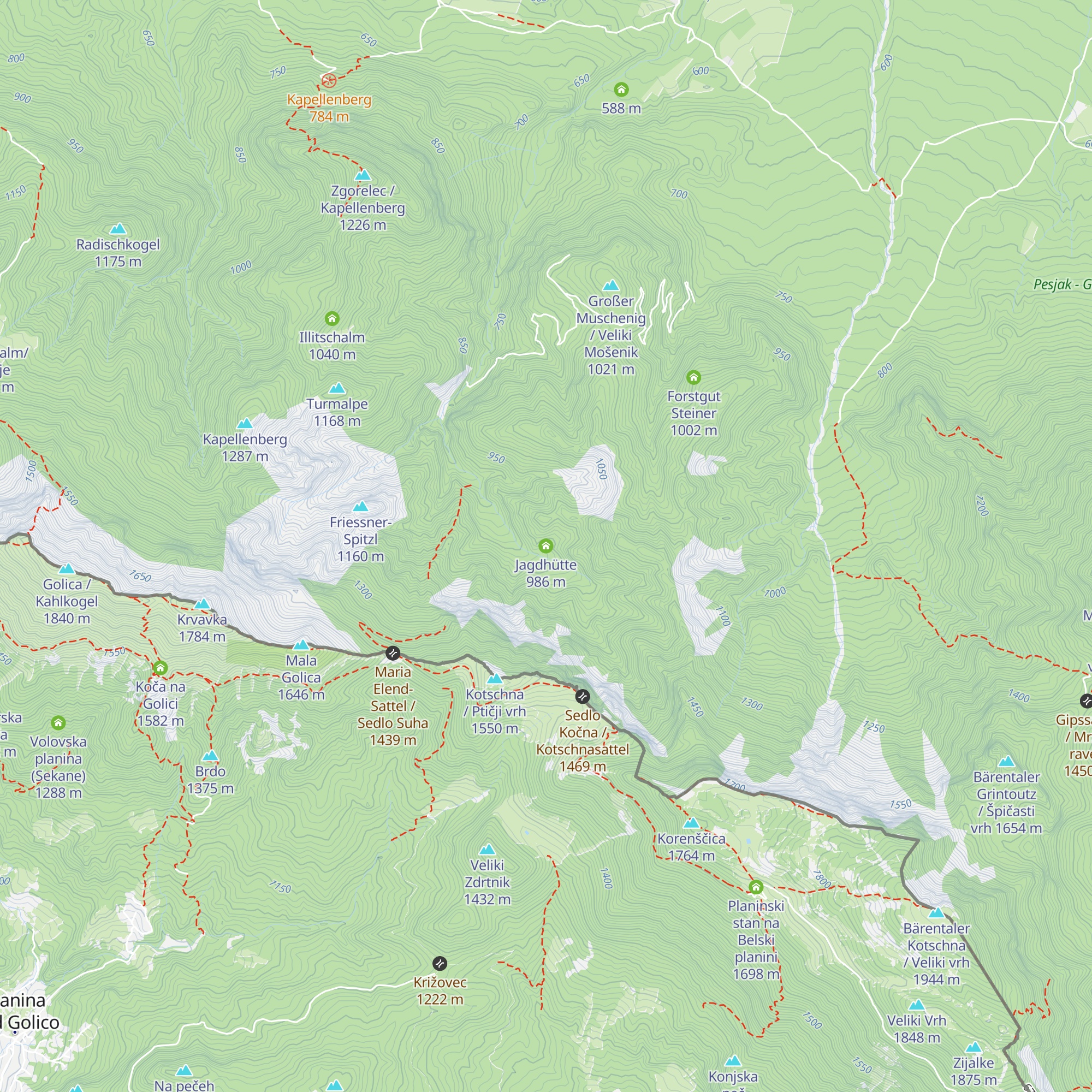 Jagdhütte map