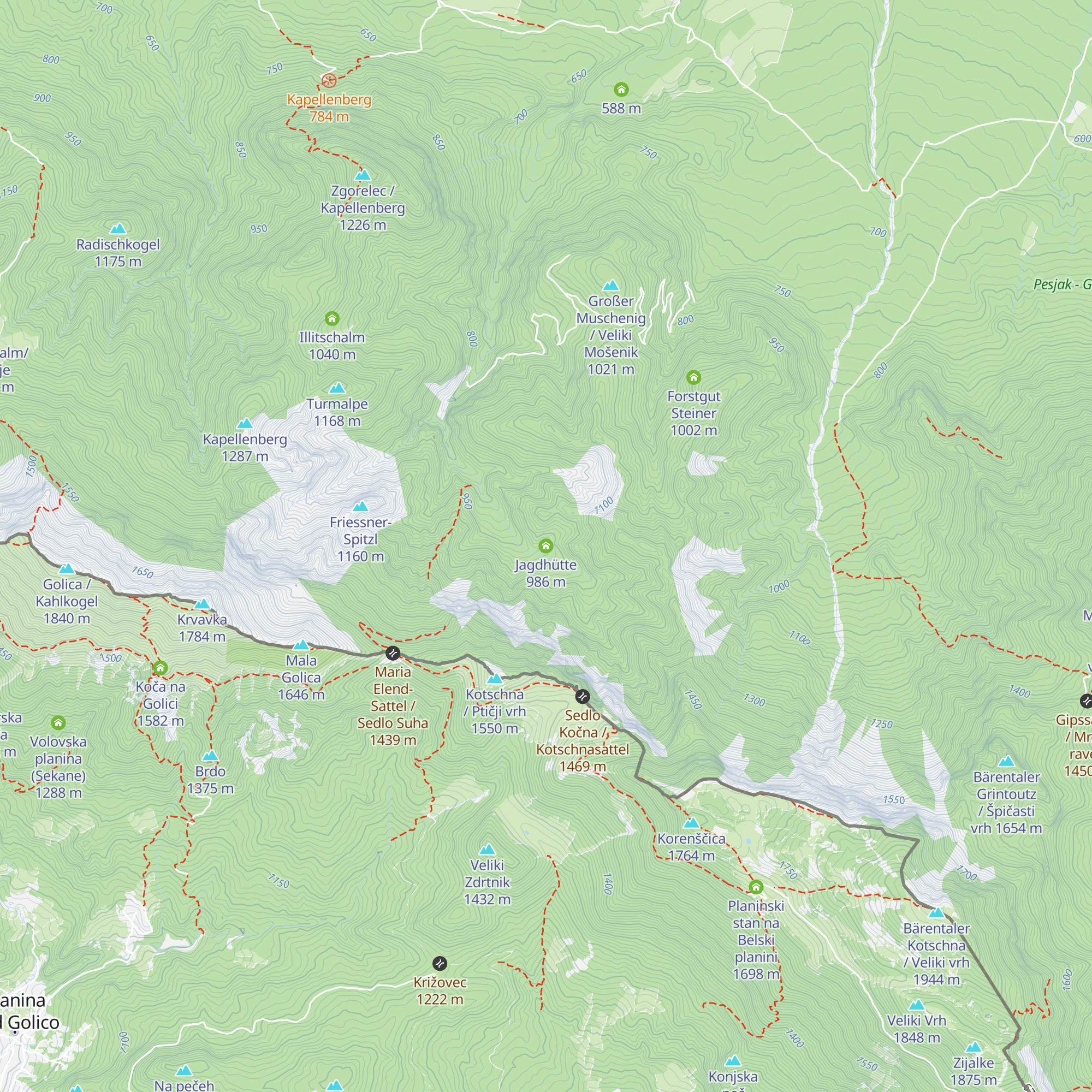 Jagdhütte map