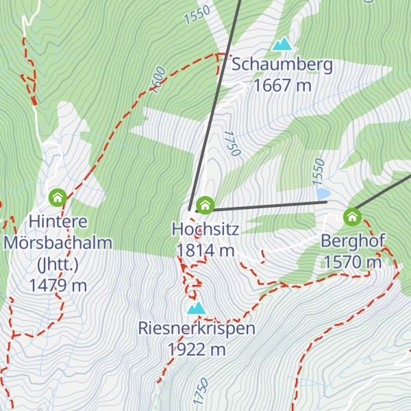 Map of Hochsitz