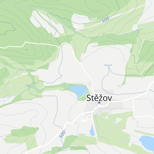 Map of Dřevěná bouda