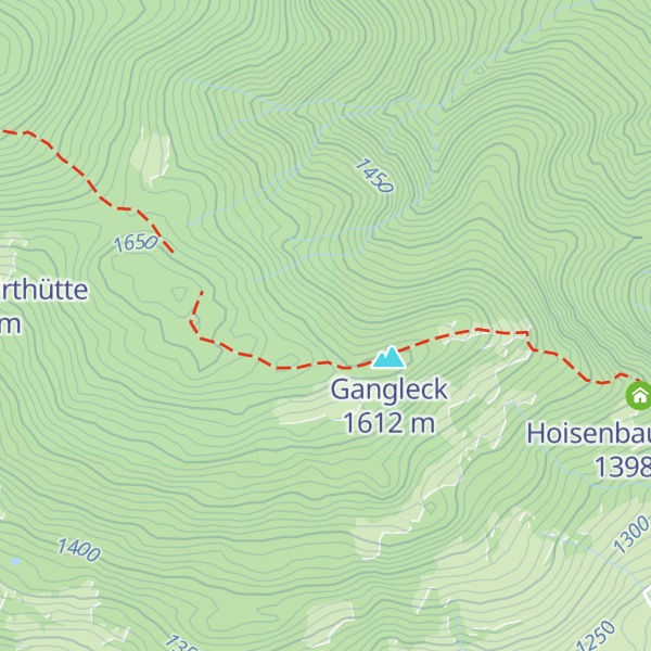 Map of Kasparhütte