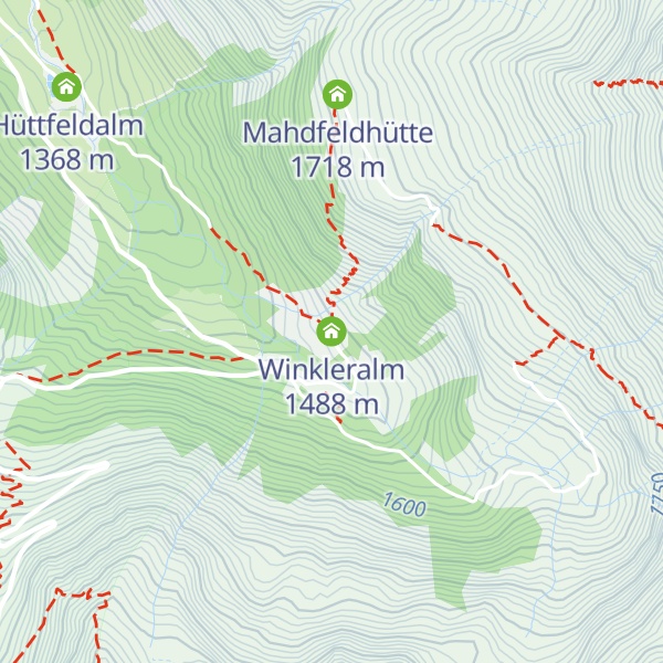 Map of Winkleralm