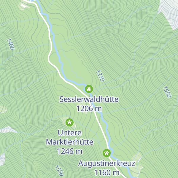 Map of Sesslerwaldhütte