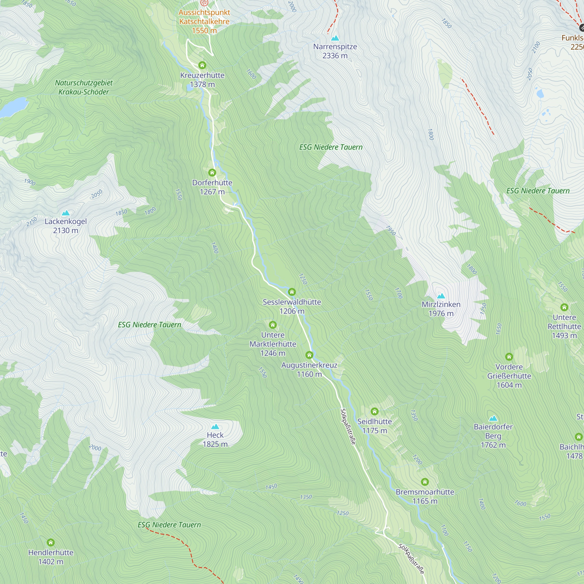 Sesslerwaldhütte map