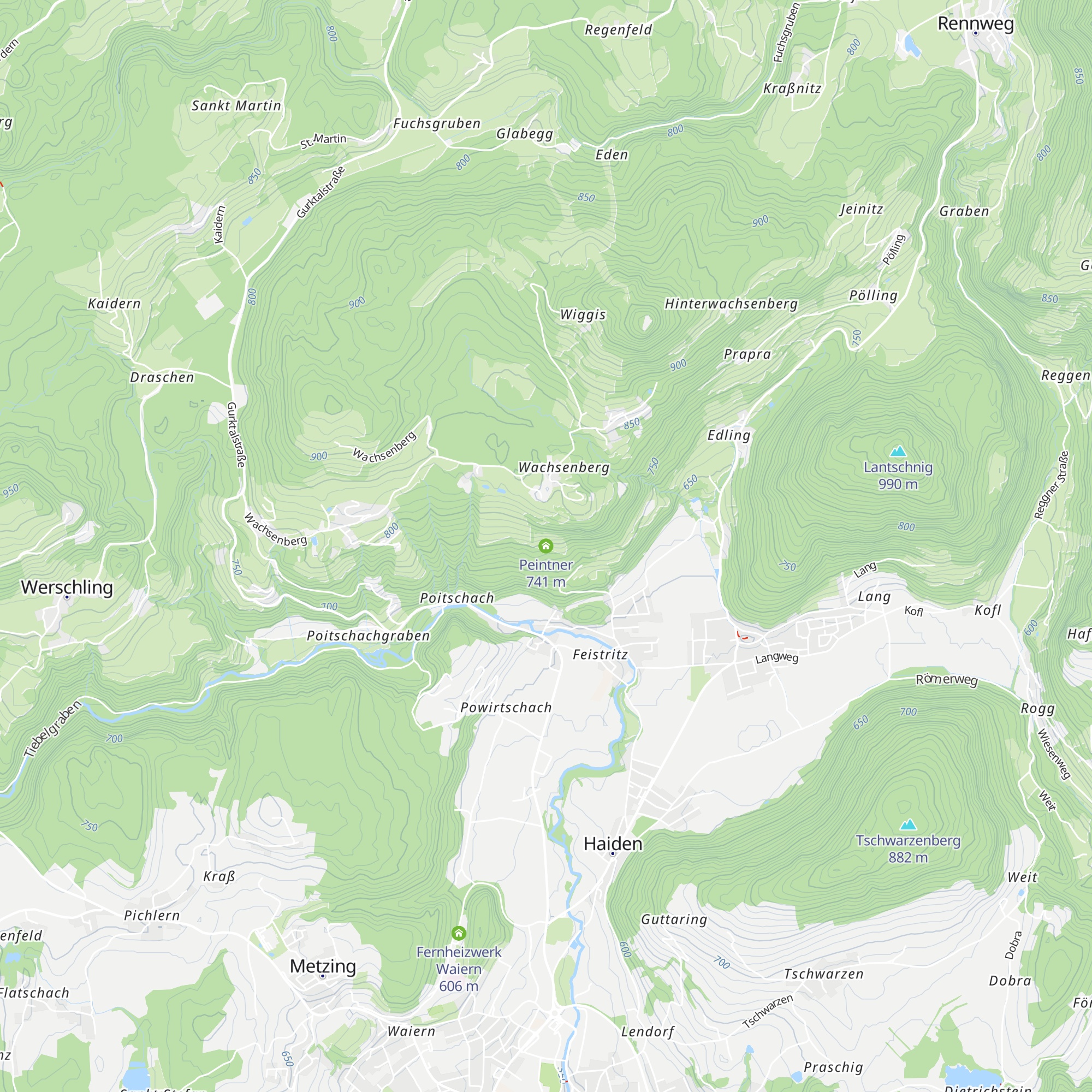 Peintner map