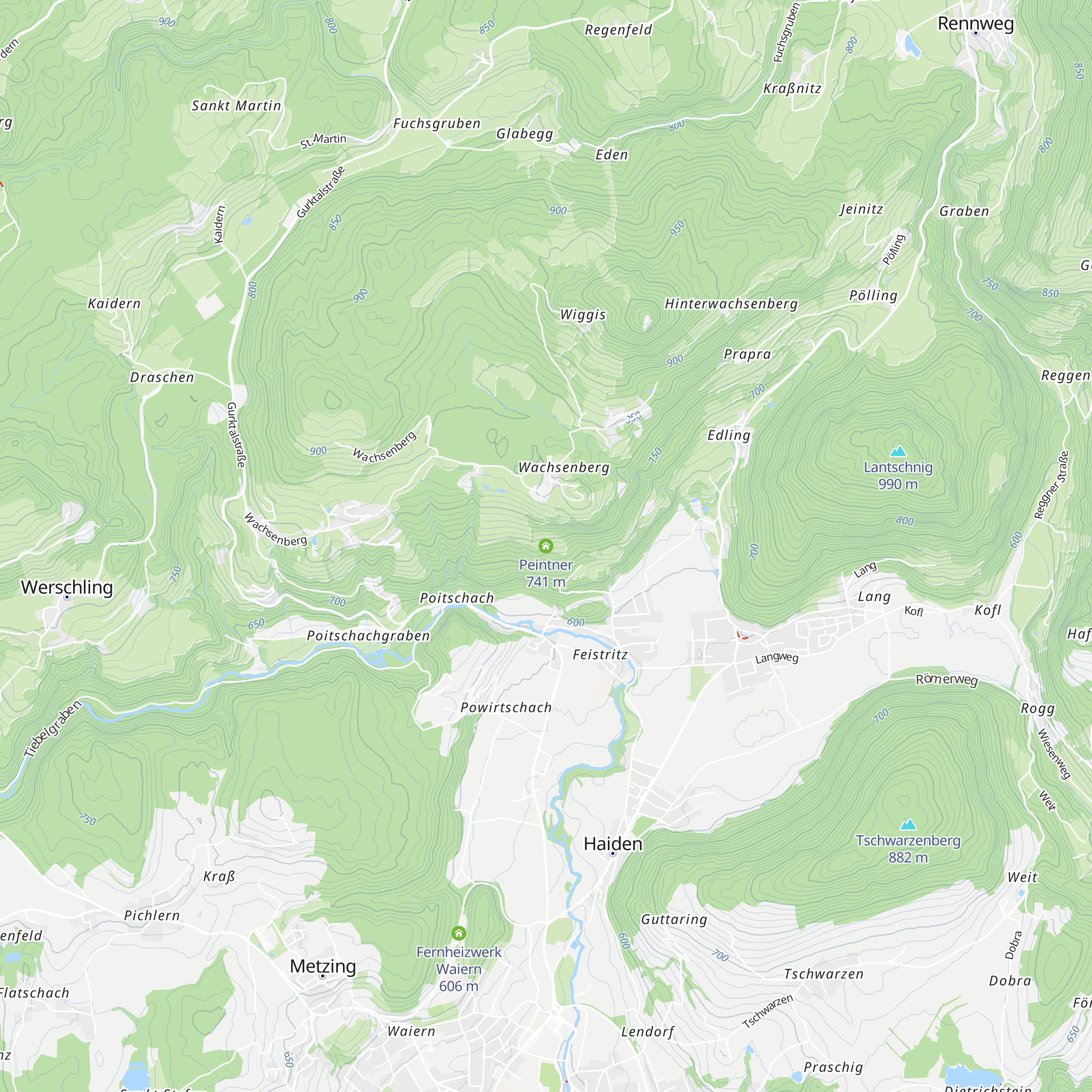Peintner map