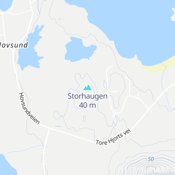 Map of Storhaugen