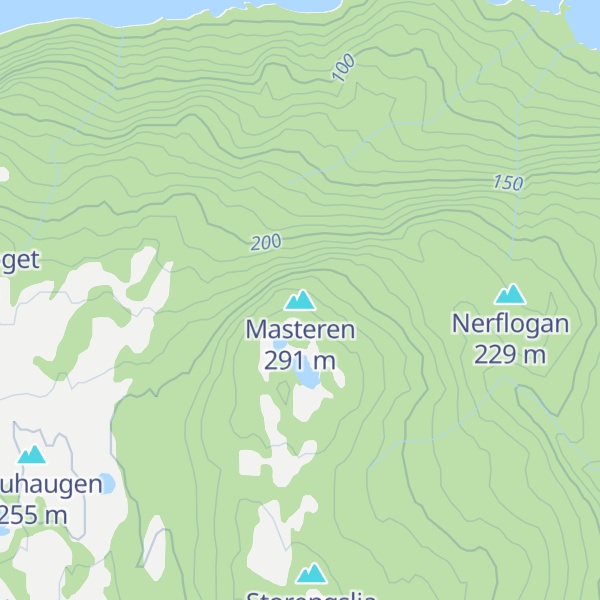 Map of Masteren