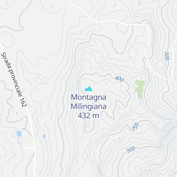 Map of Montagna Milingiana