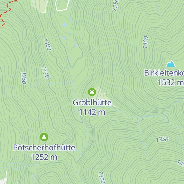 Map of Gröblhütte
