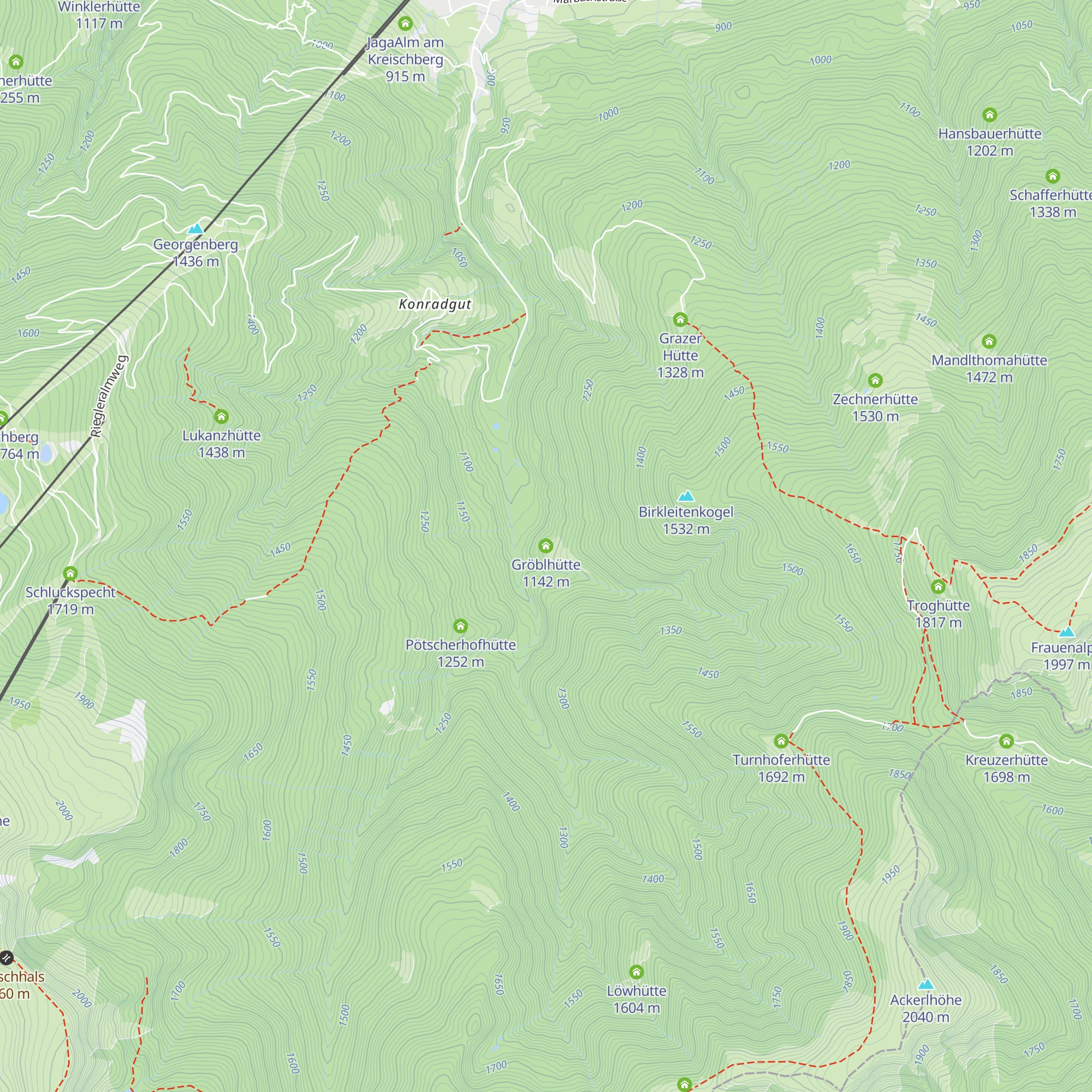 Gröblhütte map