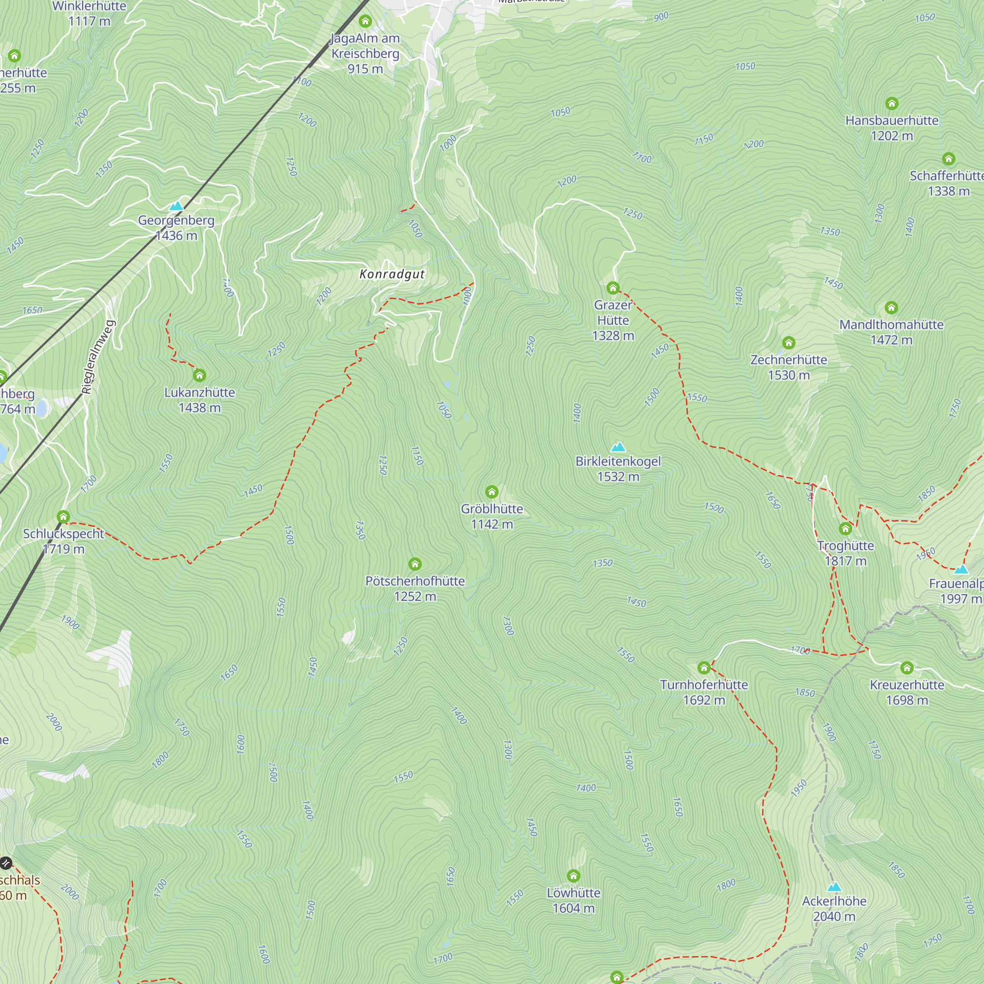Gröblhütte map