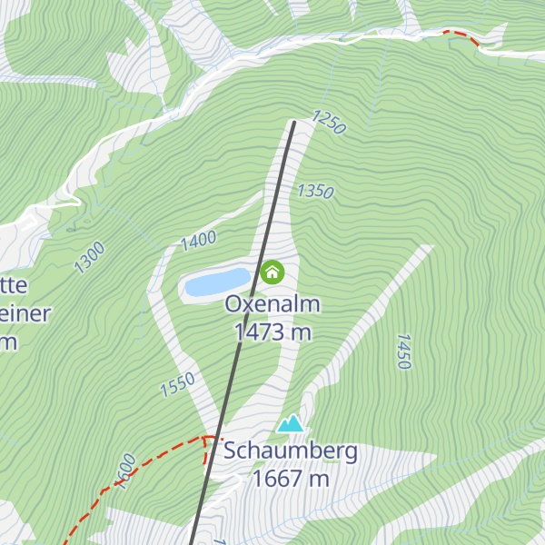 Map of Oxenalm