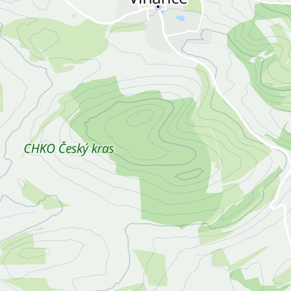 Map of Vysoká skála [Vinařice u Suchomast]