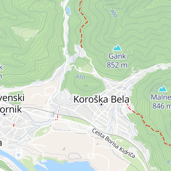 Map of Strana