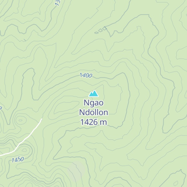 Map of Ngao Ndollon