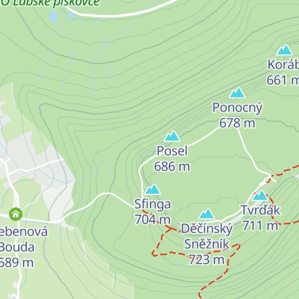 Map of Trubadur