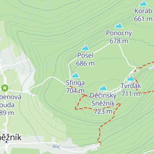 Map of Stegosaurus