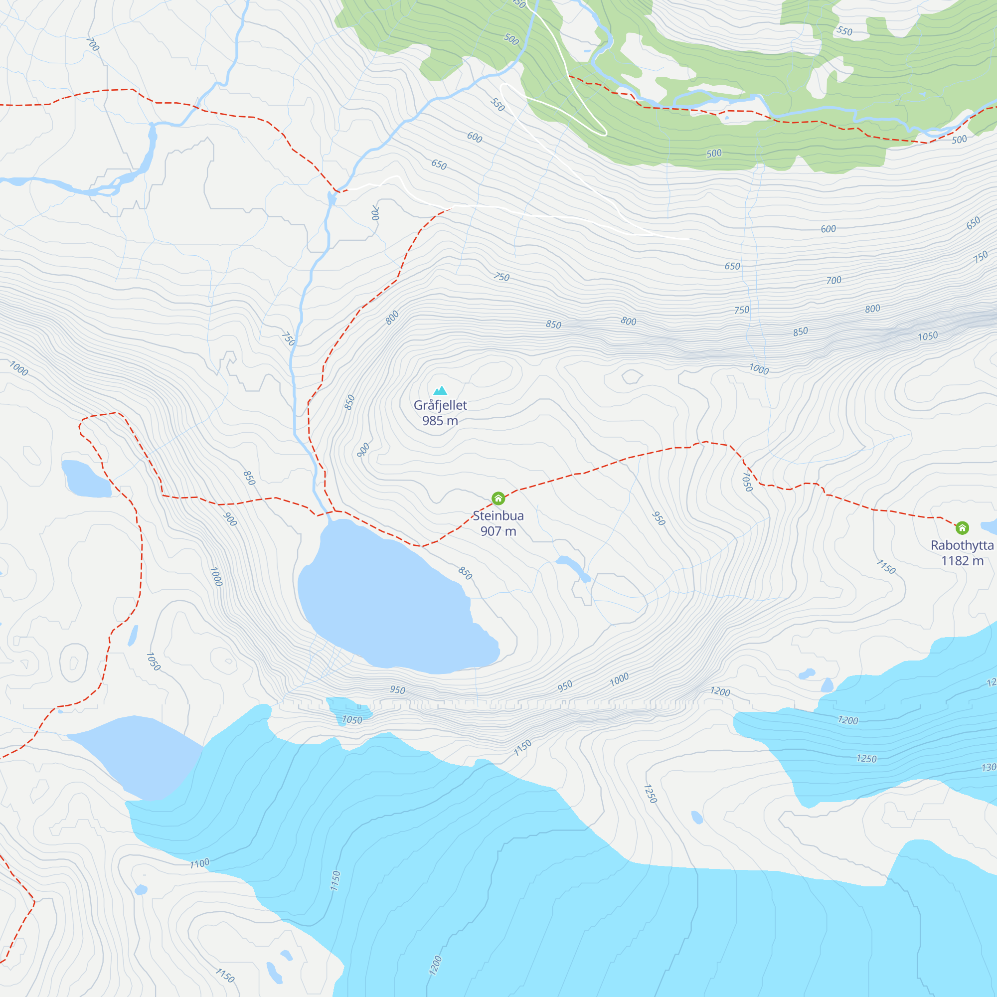 Steinbua map