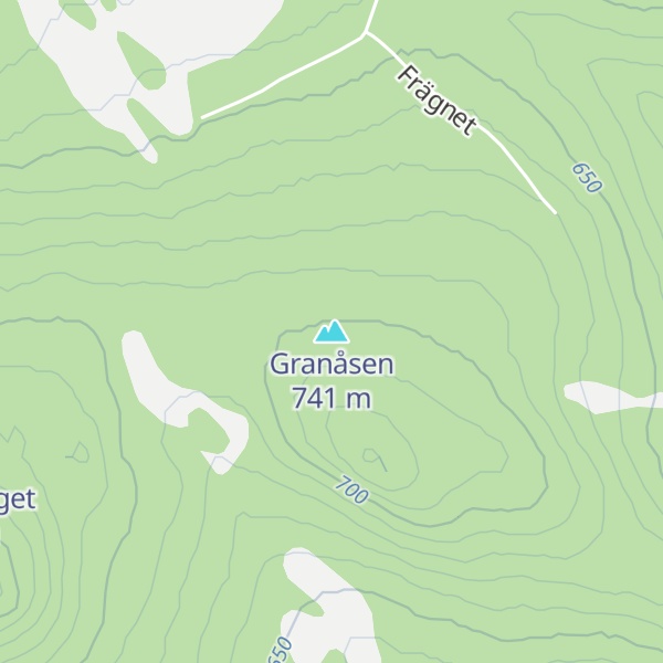 Map of Granåsen