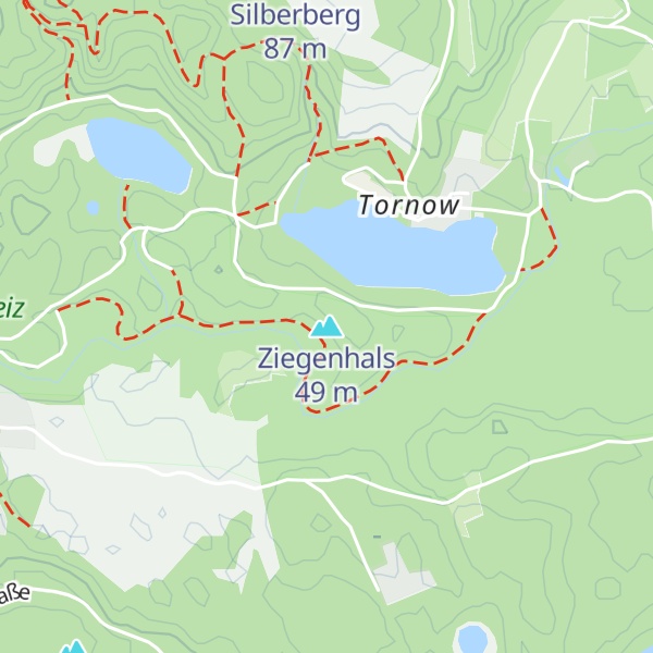 Map of Ziegenhals