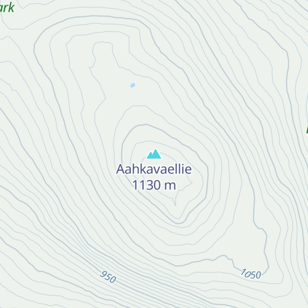Map of Aahkavaellie