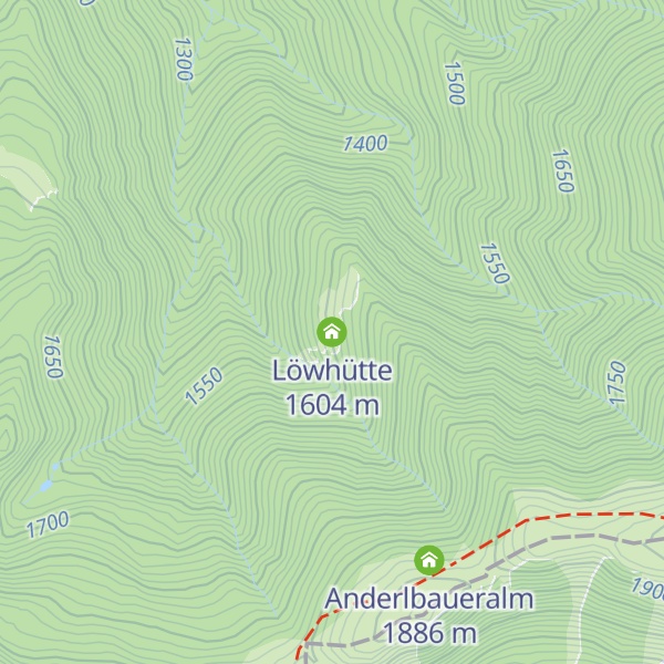 Map of Löwhütte