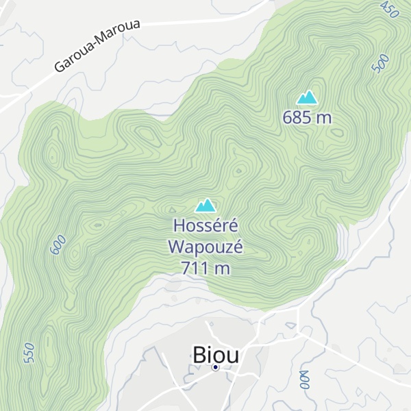 Map of Hosséré Wapouzé