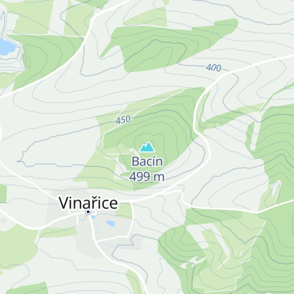 Map of Bacín