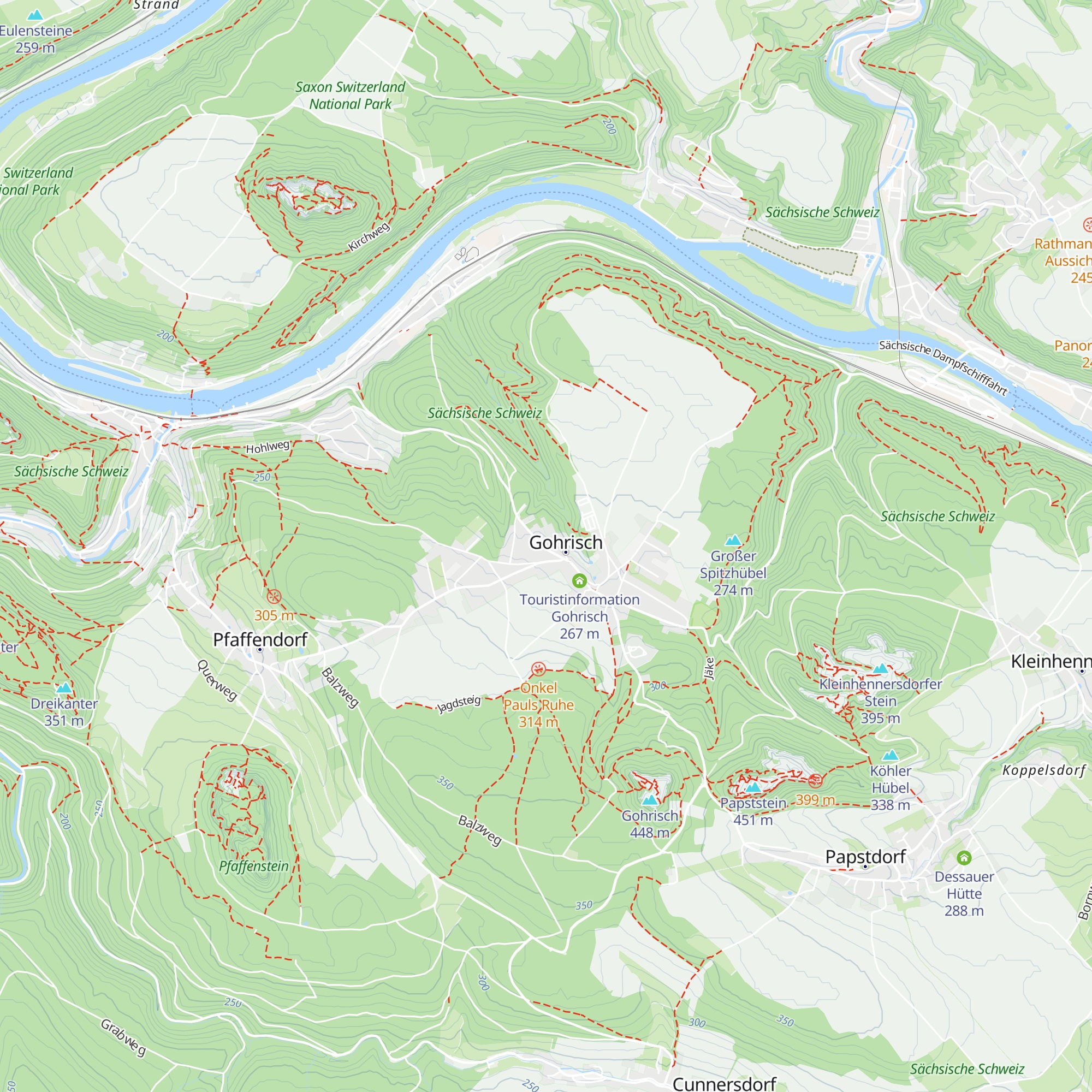 Gasthof Sennerhütte map