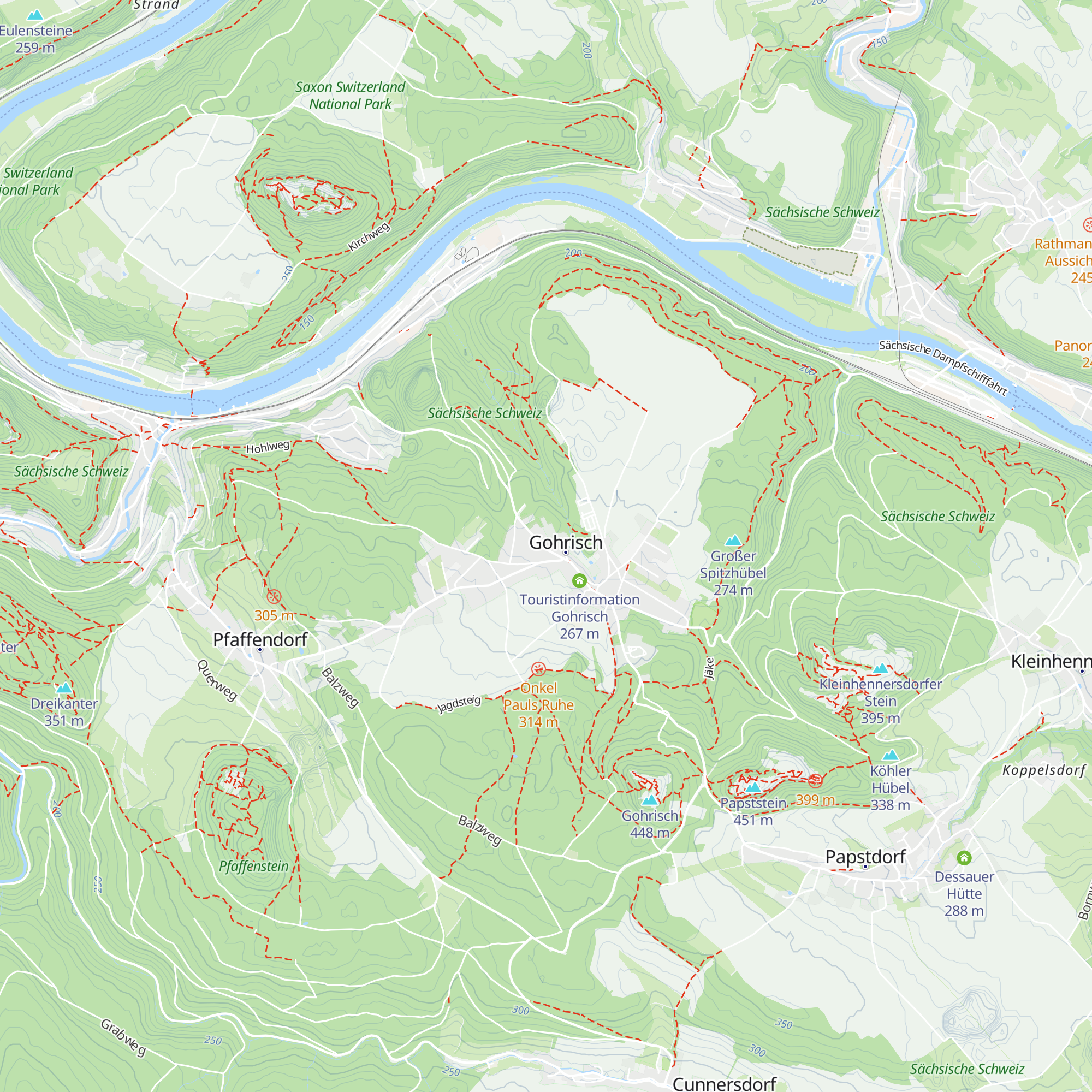 Gasthof Sennerhütte map