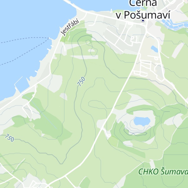 Map of U Rozbouda