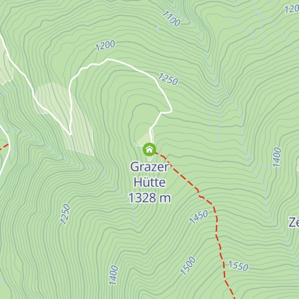 Map of Grazer Hütte