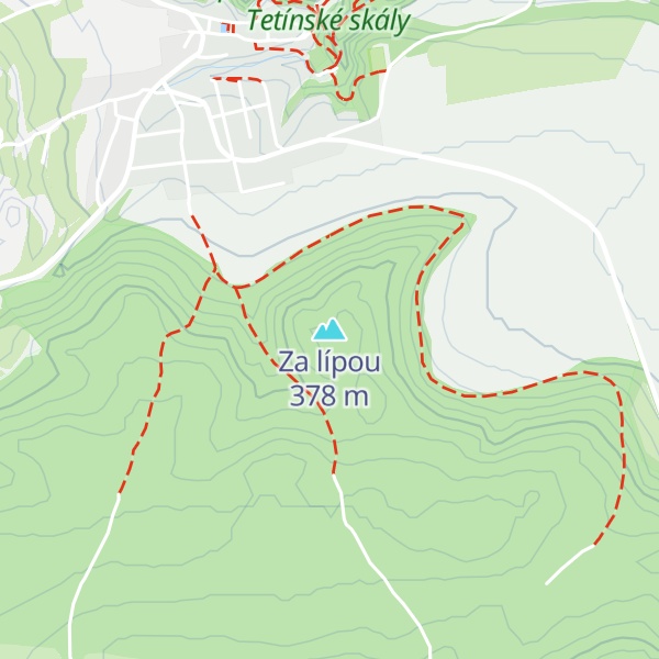 Map of Za lípou