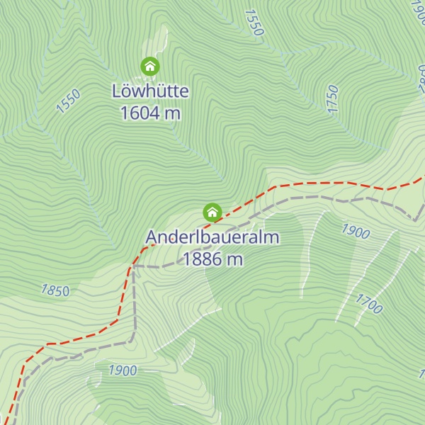 Map of Anderlbaueralm