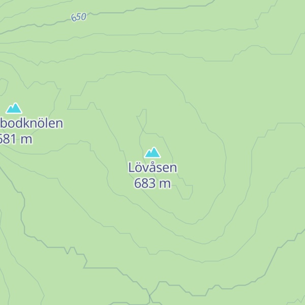 Map of Lövåsen