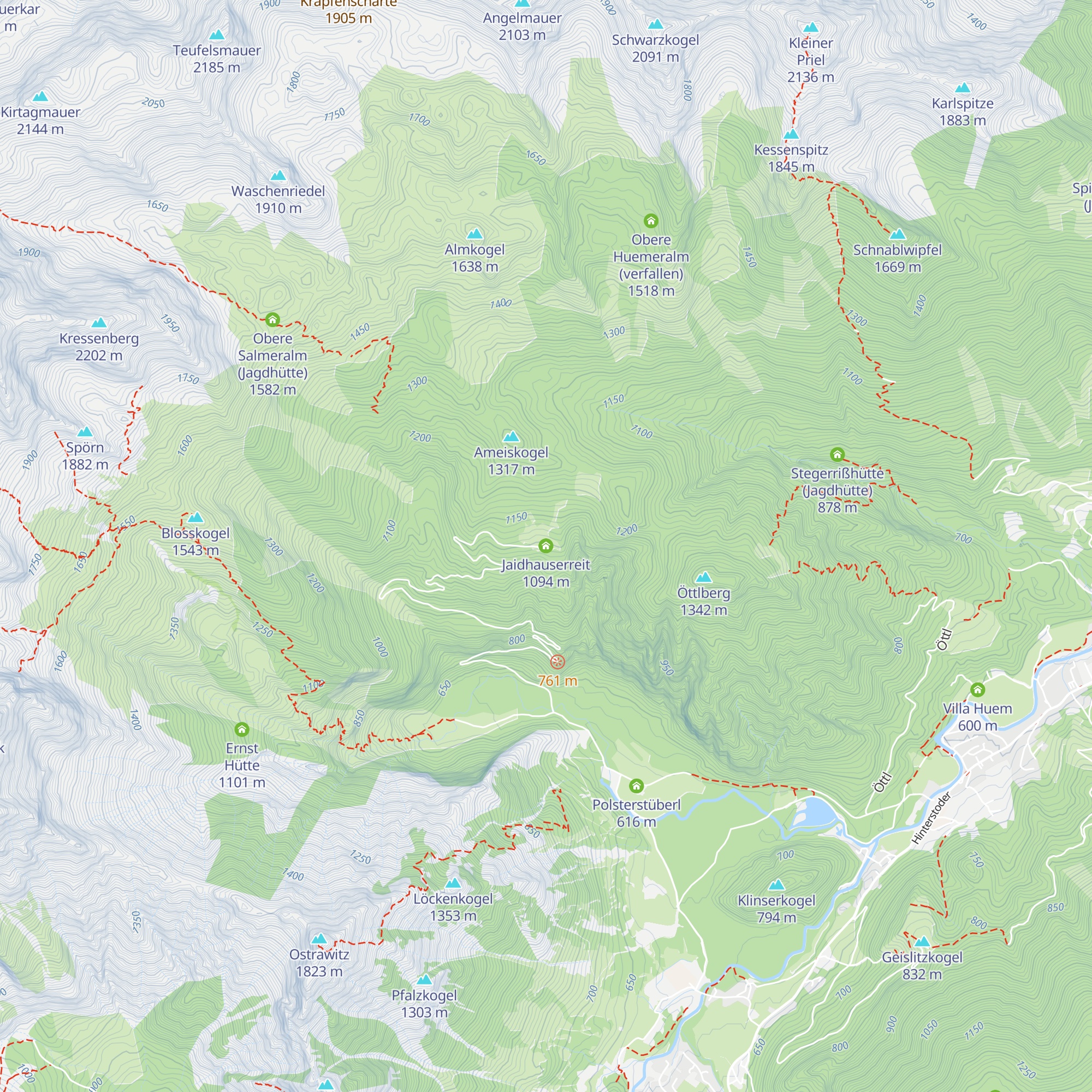 Jaidhauserreit map