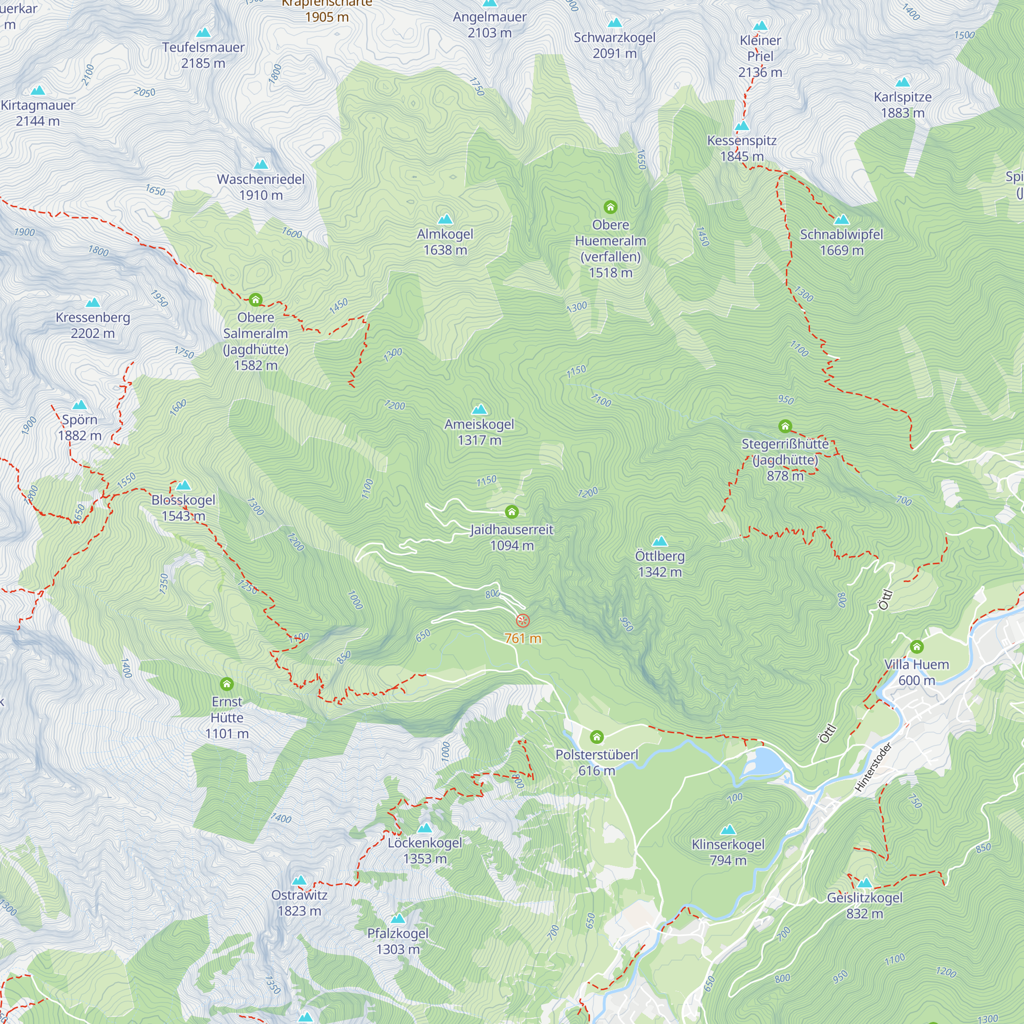 Jaidhauserreit map