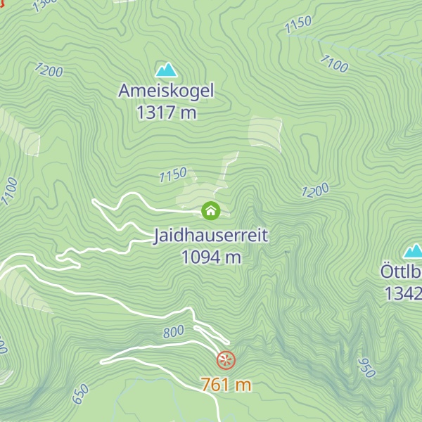 Map of Jaidhauserreit